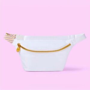 Stoney Clover X Target collaboration white Fanny pack NWOT